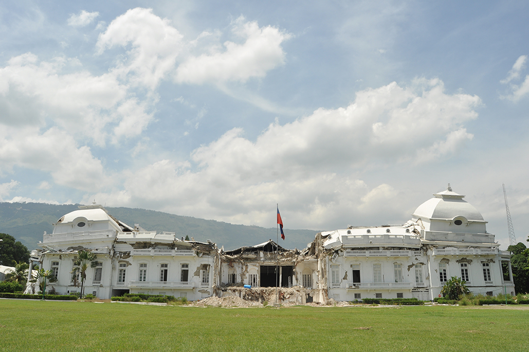 Port-Au-Prince, Haiti Earthquake Palace 
