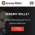 jeremy willet mobile website